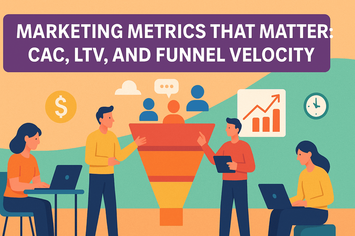 MARKETING METRICS THAT MATTER: CAC, LTV, AND FUNNEL VELOCITY